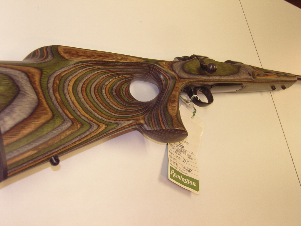 Remington Model 700 25-06 caliber Thumb hole Laminated stock for sale